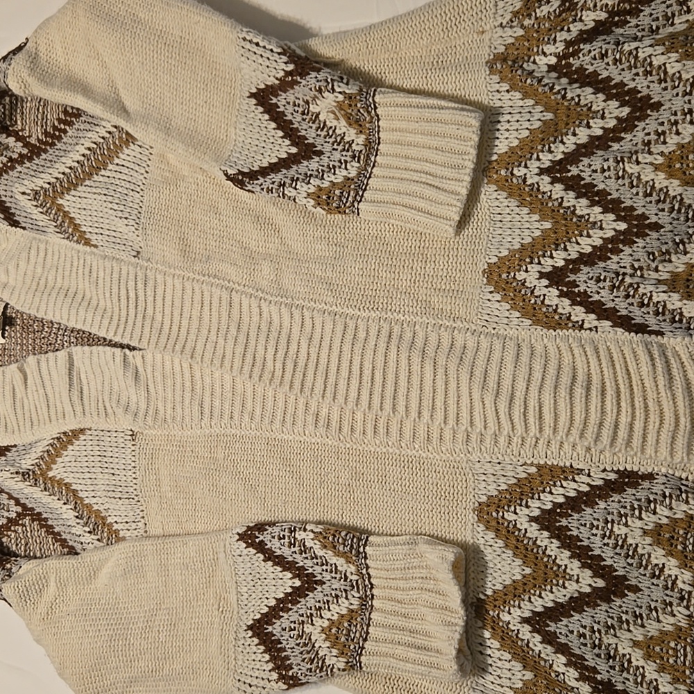 Chevron Knit Cardigan